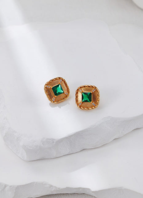 S925 Sterling Silver Zircon Earrings CE0300