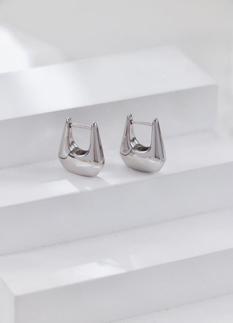S925 Silver Geometric Earrings CE0301