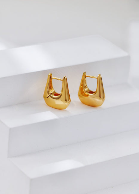 S925 Silver Geometric Earrings CE0301