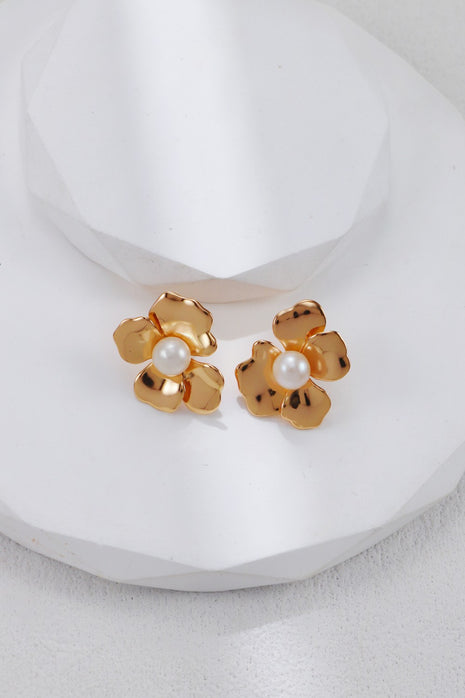 S925 Silver Pearl Earrings CE0305