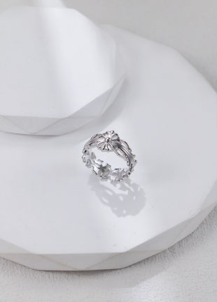 S925 Silver Open Ring J0379