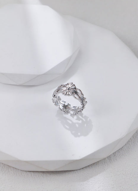 S925 Silver Open Ring J0379