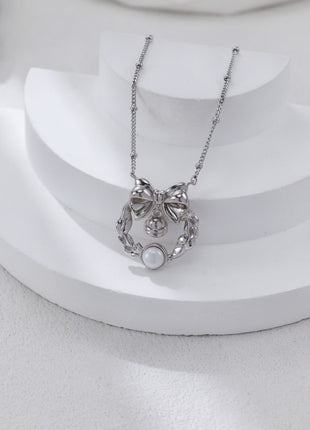S925 Silver Christmas Pearl Earrings CE0336
