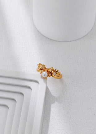 S925 Silver Christmas Pearl Earrings CE0336