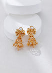 Earrings / Vintage gold