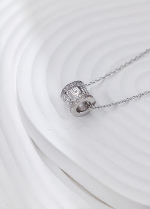 S925 Silver Zircon Pearl Earrings CE0329