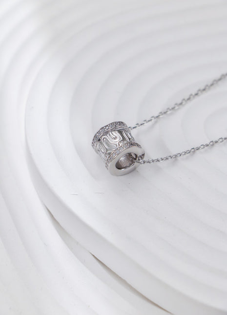 S925 Silver Zircon Pearl Earrings CE0329