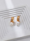 Earrings / Vintage gold