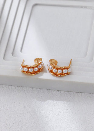 S925 Silver Bead Earrings CE0352