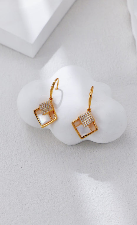 S925 Silver Earrings CE0356
