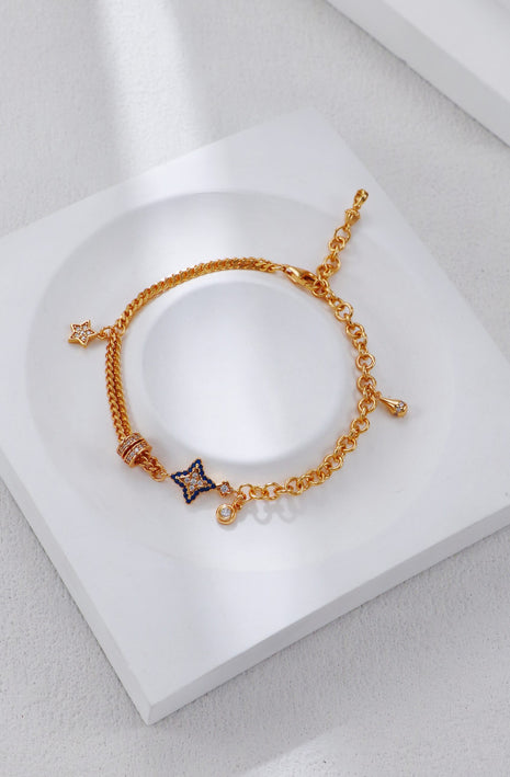 S925 Silver Zircon Bracelet SL0205