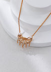 Necklace / Vintage gold