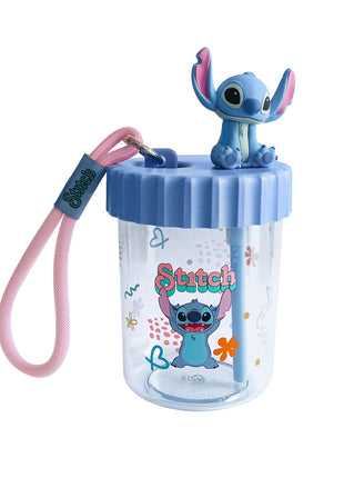 Disney Lilo & Stitch Collection Plastic Bottle with Decoration & Strap 520mL