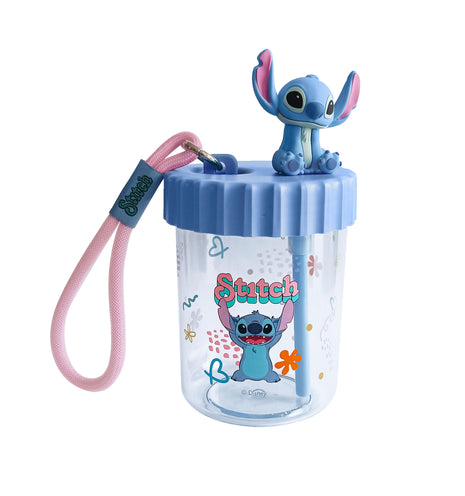 Disney Lilo & Stitch Collection Plastic Bottle with Decoration & Strap 520mL