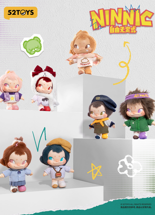 NINNIC ¨C Wild & Free Plush Keychain Blind Box