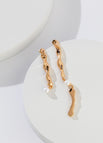 Earrings / Vintage gold