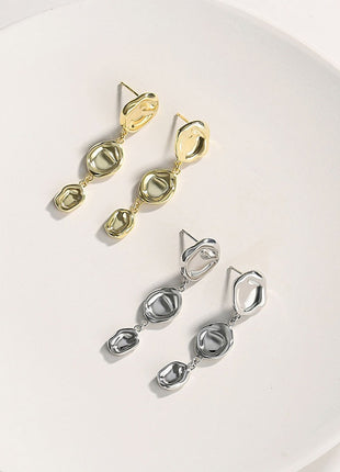 Pure silver earrings E0690
