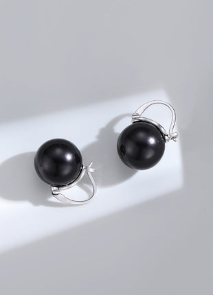 Bead pearl earrings E0540