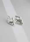 Earrings / Silver (natural color)