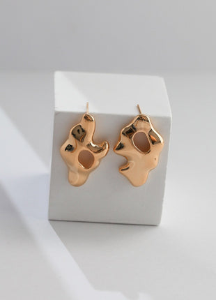 Sterling Silver AB Asym Earrings E0828