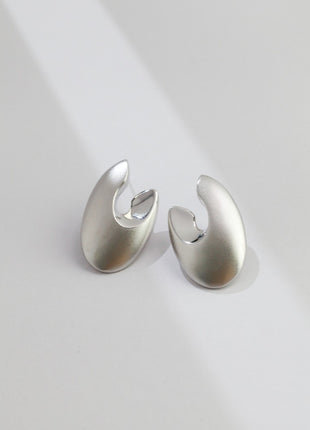 Pure silver earrings E0714