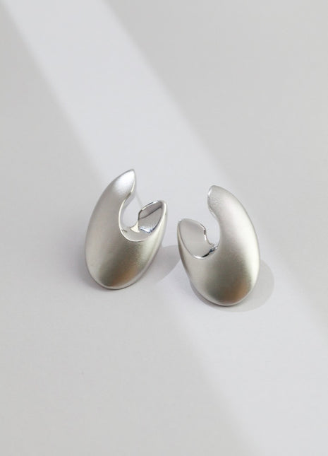 Pure silver earrings E0714