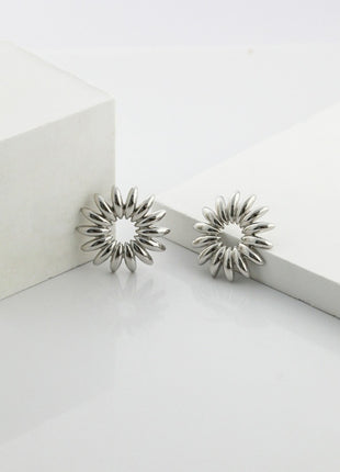 Pure silver earrings E0631