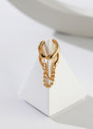 Earrings / Vintage gold