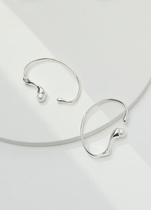 Pearl Earrings Clip E0736-1