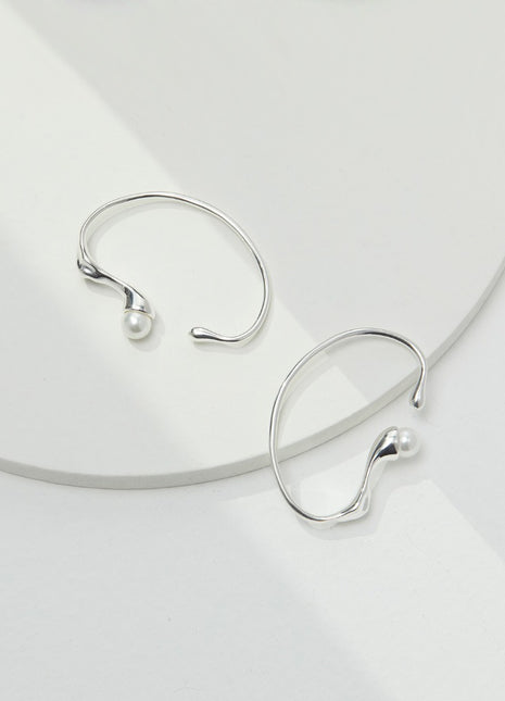 Pearl Earrings Clip E0736-1