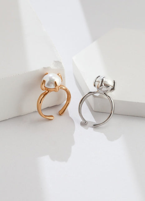 Sterling Silver Pearl Ring J0134