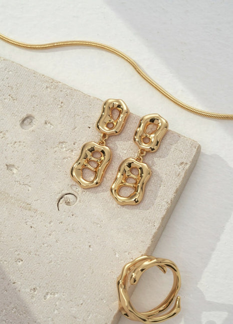 Pure silver earrings E0807