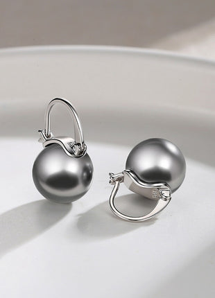 Bead pearl earrings E0679