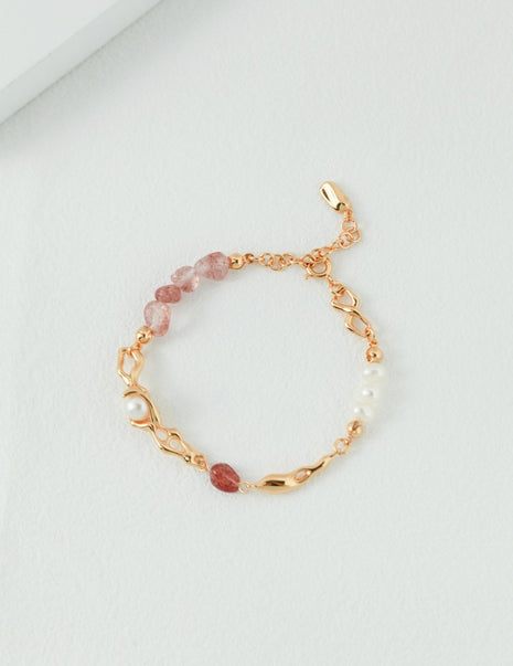 Sterling silver pearl ring J0154