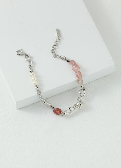 Pure Silver Pearl Bracelet SL0073