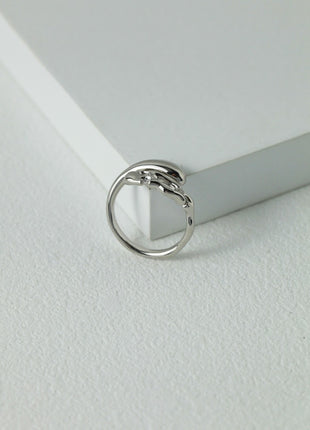 Simple Sterling Silver Ring J0146