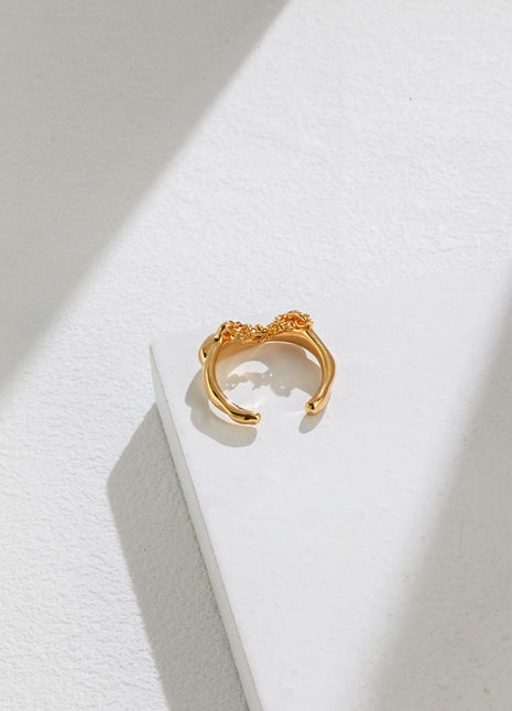 Sterling silver ring J0125