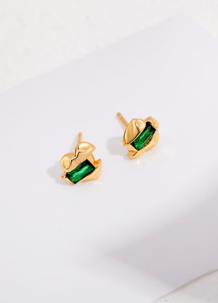 Pure silver earrings YE0008