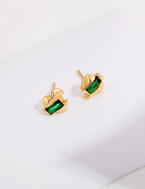Pure silver earrings YE0008