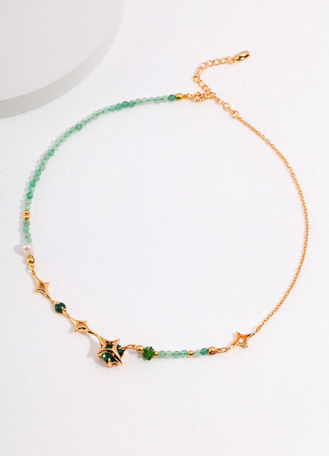 Sterling silver necklace YD0019