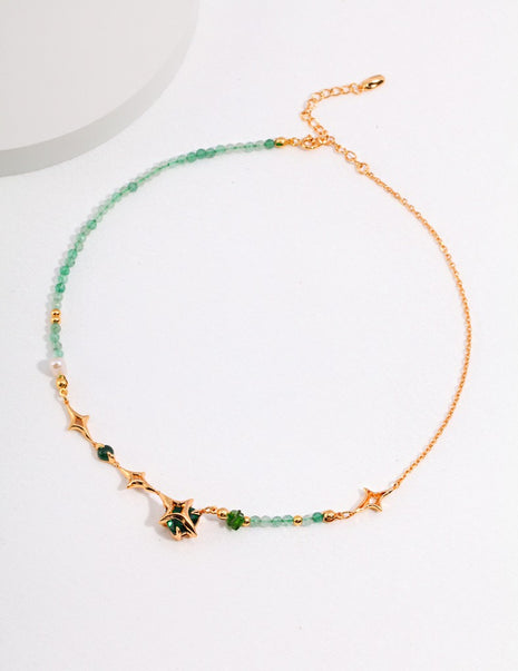 Sterling silver necklace YD0019