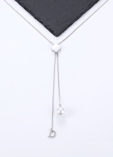 Long beaded necklace D0112