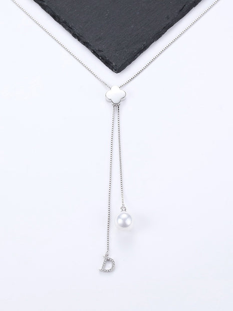 Long beaded necklace D0112