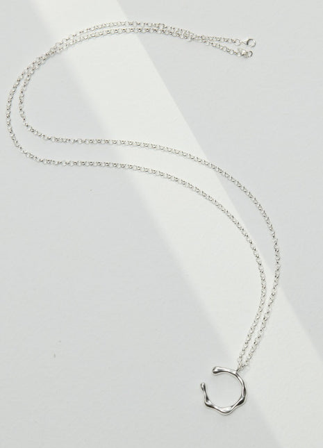 Lava Series Silver Necklace D0224-1