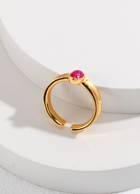Sterling silver ring YJ0013