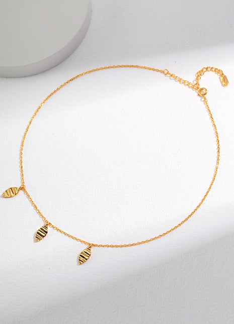Silver minimalist necklace YD0042
