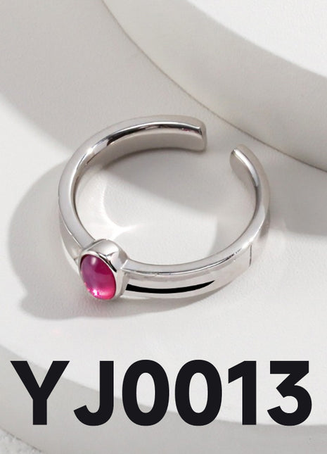Sterling silver ring YJ0013