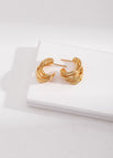 Earrings / Vintage gold