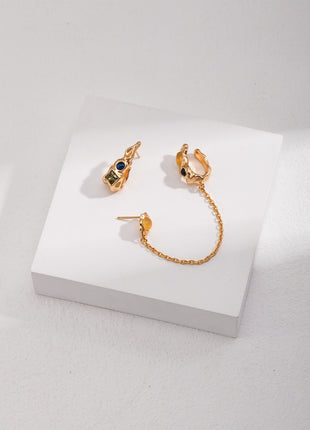 Vintage Gemstone Earrings E0903
