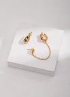 Earrings / Vintage gold
